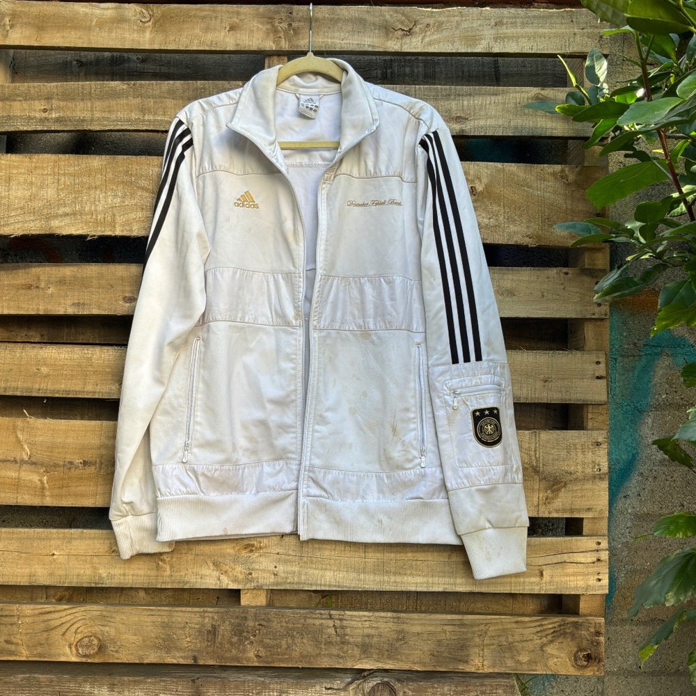 Adidas White Track Jacket – German National Team